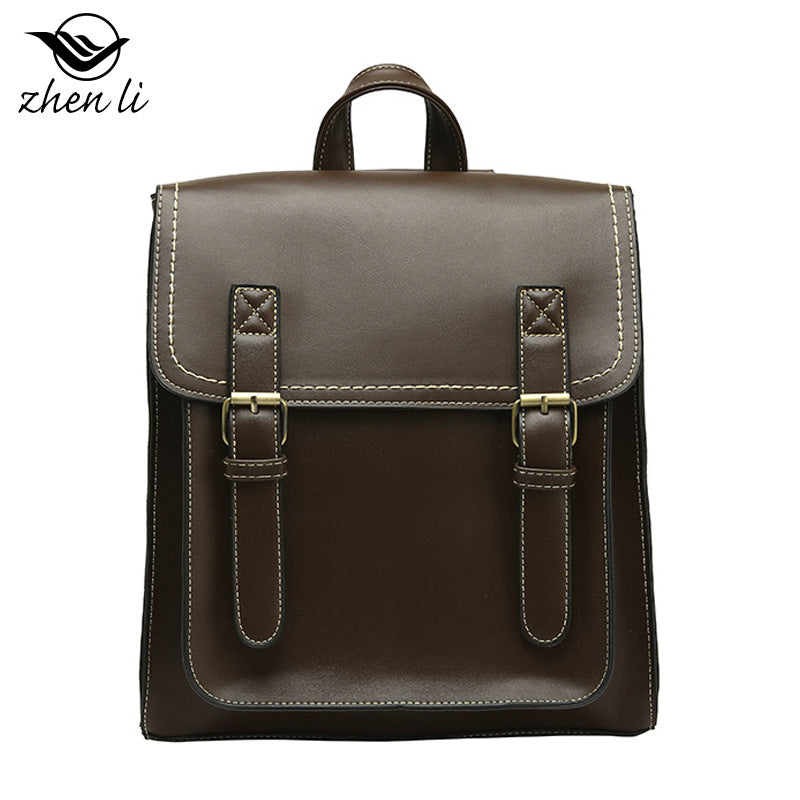 Wholesale Backpack PU College Style Square Messenger Bag JWE-BP-ZLD004