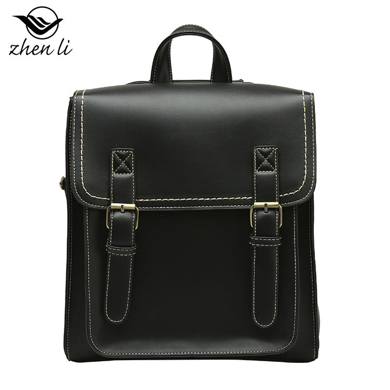Wholesale Backpack PU College Style Square Messenger Bag JWE-BP-ZLD004
