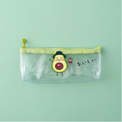 Wholesale Pencil Bag PVC Cute Transparent Stationery Box MOQ≥2 JWE-PB-YUNKE014