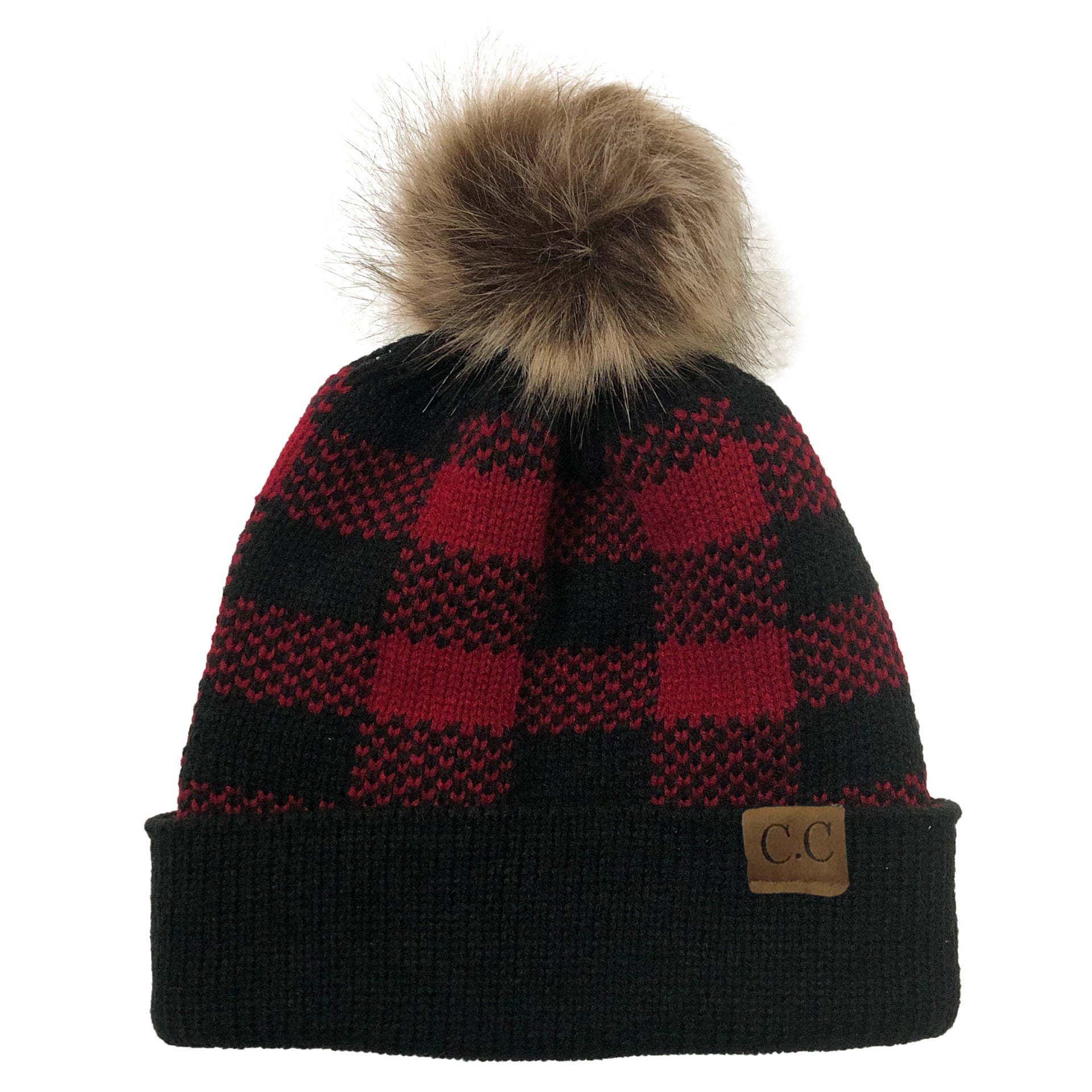 Wholesale Hat Acrylic Curling Detachable Fur Ball Knitted Hat MOQ≥2 JWE-FH-YiXun001