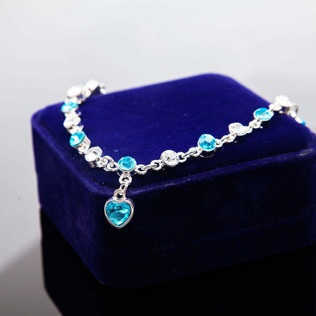 Wholesale Bracelet Alloy Heart of the Ocean JWE-BT-JinC002