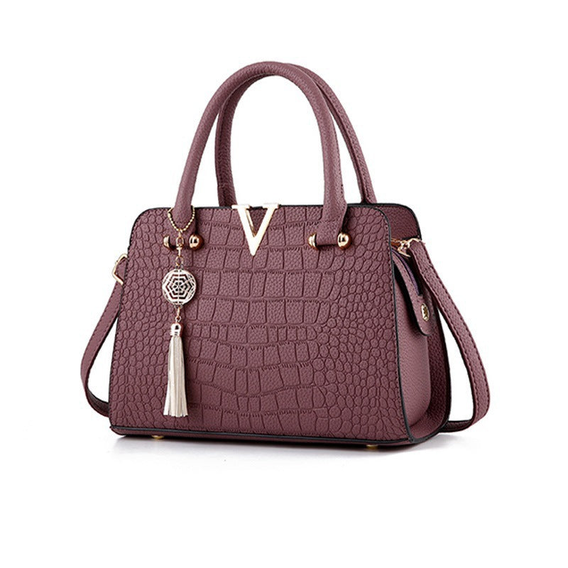Wholesale Shoulder Bag PU Crocodile Pattern Handbag Diagonal JWE-SD-Yiou006