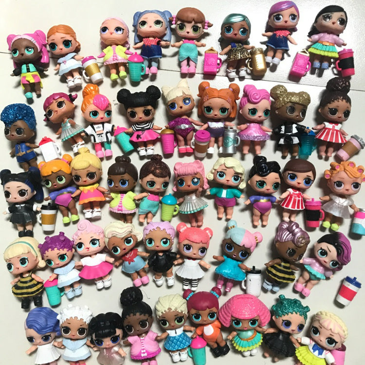 Wholesale fidgets toy doll clothes shoes baby bottle MOQ≥10 JWE-FT-ZWF002