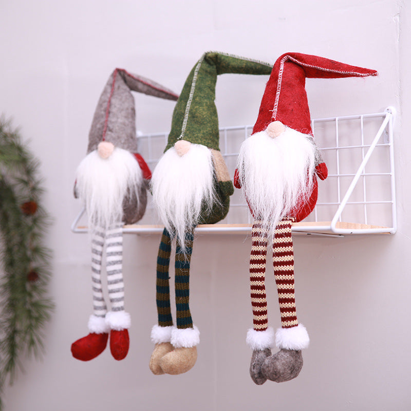 Wholesale Ornaments Cloth Faceless Doll Christmas JWE-OS-HaoB002