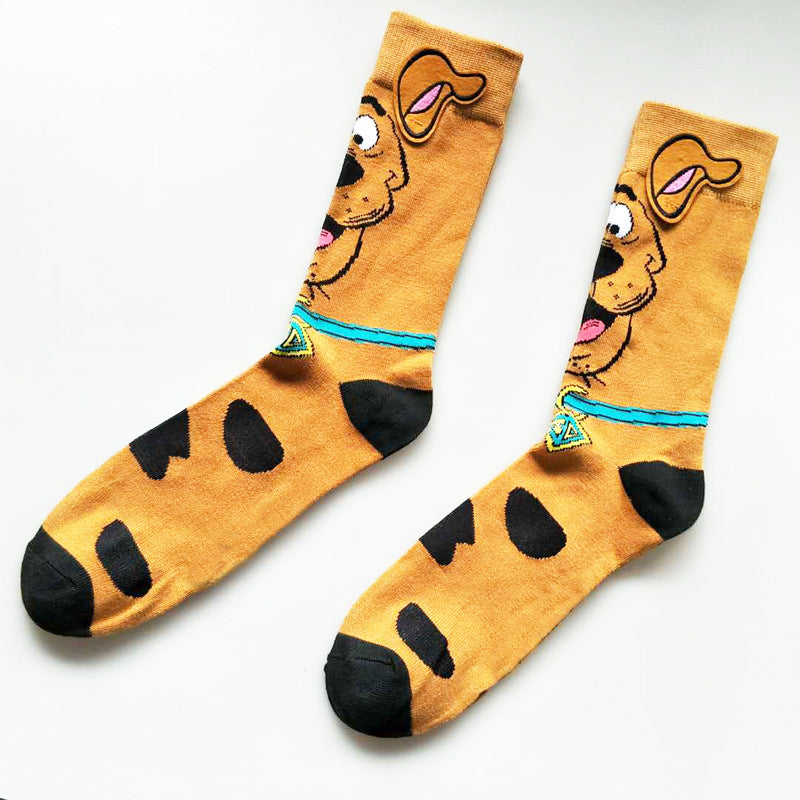 Wholesale Sock Cotton Cartoon Cute Thick Breathable Sweat-absorbent JWE-SK-YiYan027
