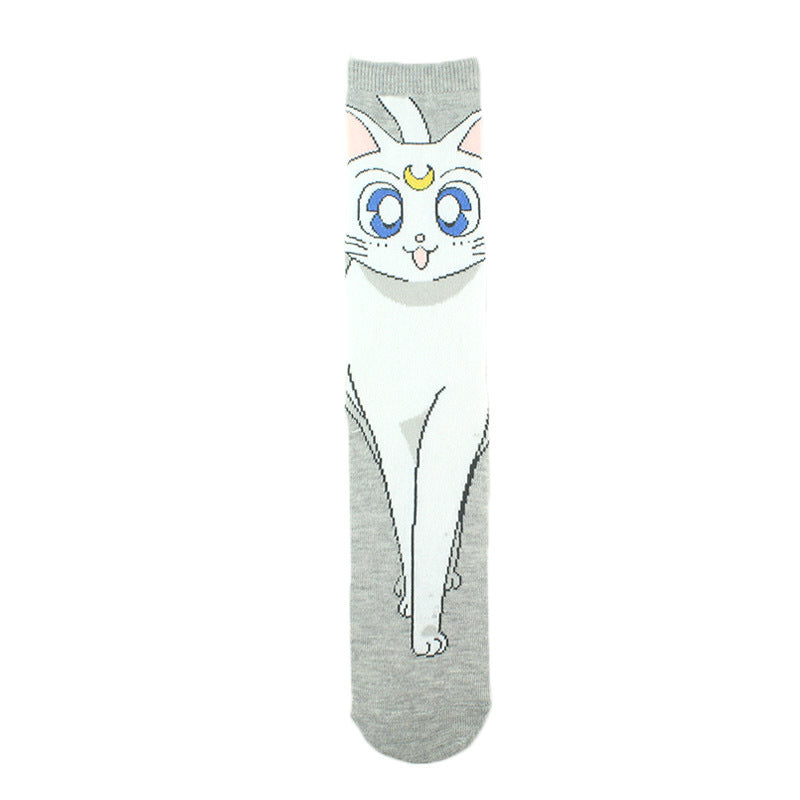 Wholesale Sock Cotton Cartoon Pattern Anime Deodorant (M) JWE-SK-KaF069