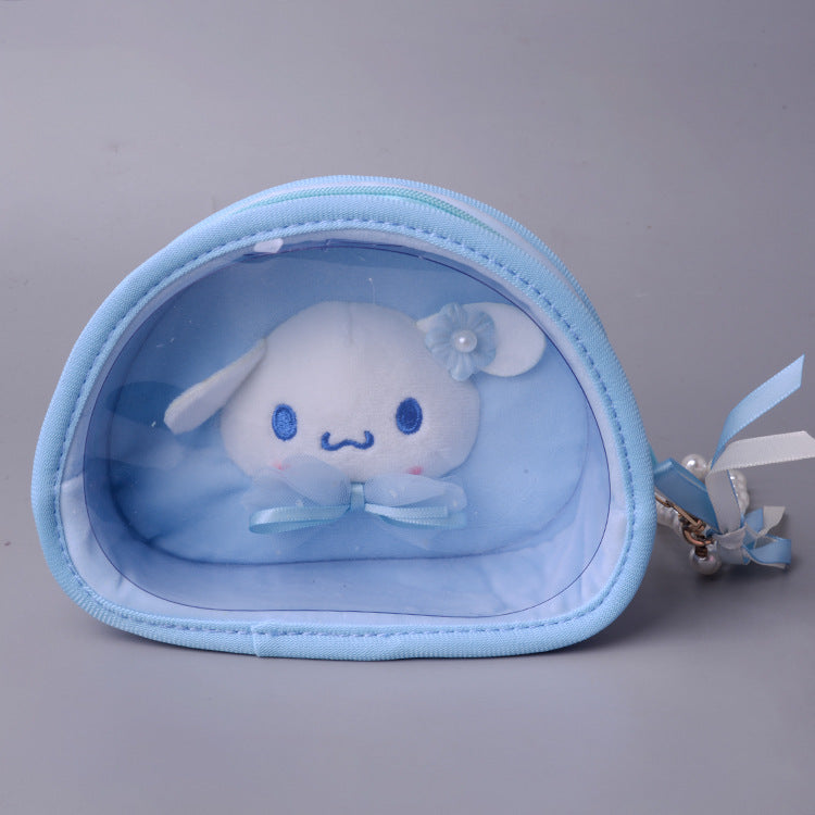 Wholesale Cosmetic Bag PP Cotton Cute Cartoon Plush Jelly Bag (S) JWE-CB-Tianx002