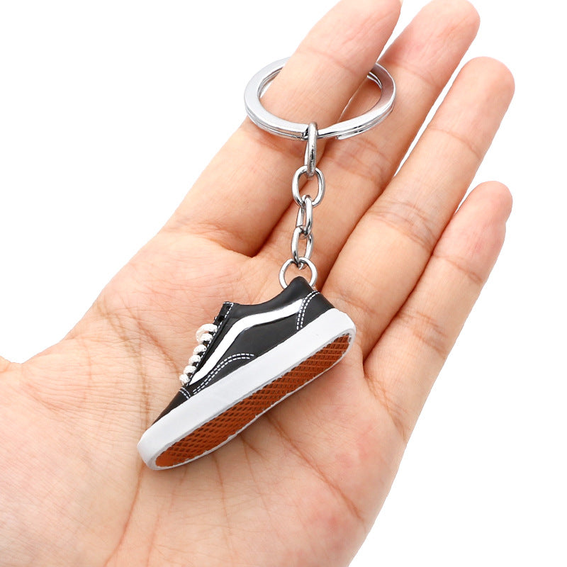 Wholesale Skateboard Shoes Retro High Top Low Top 3D Stereo Keychain JWE-KC-QLP026