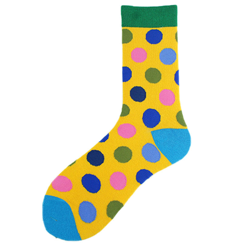 Wholesale Socks Cotton Dot Pattern Hip Hop JWE-SK-KaF066