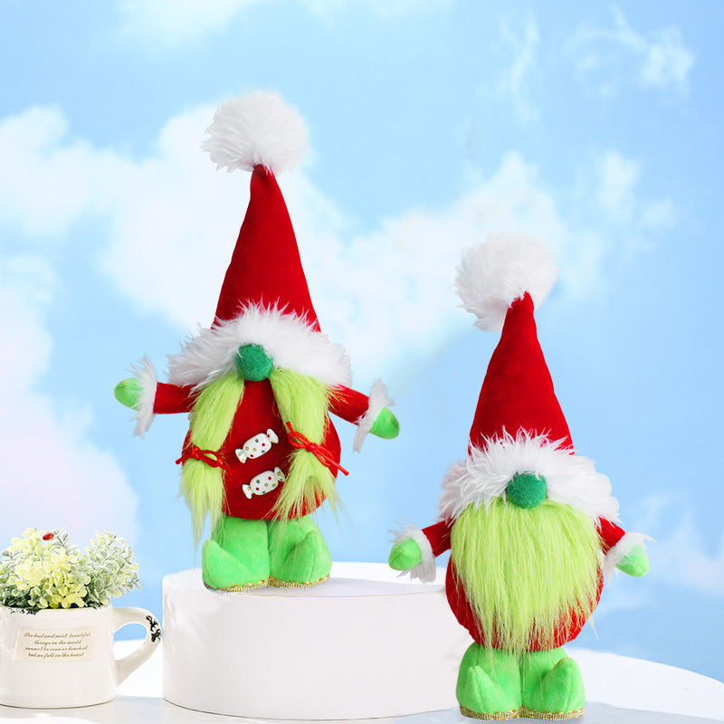 Wholesale Standing Doll Elf Christmas Doll Decoration JWE-OS-GL003