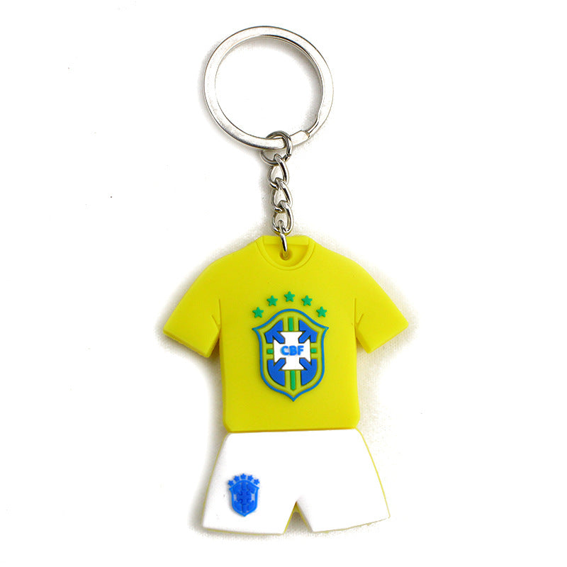 Wholesale Keychains PVC 2022 Qatar World Cup Souvenirs JWE-KC-RuiQ010