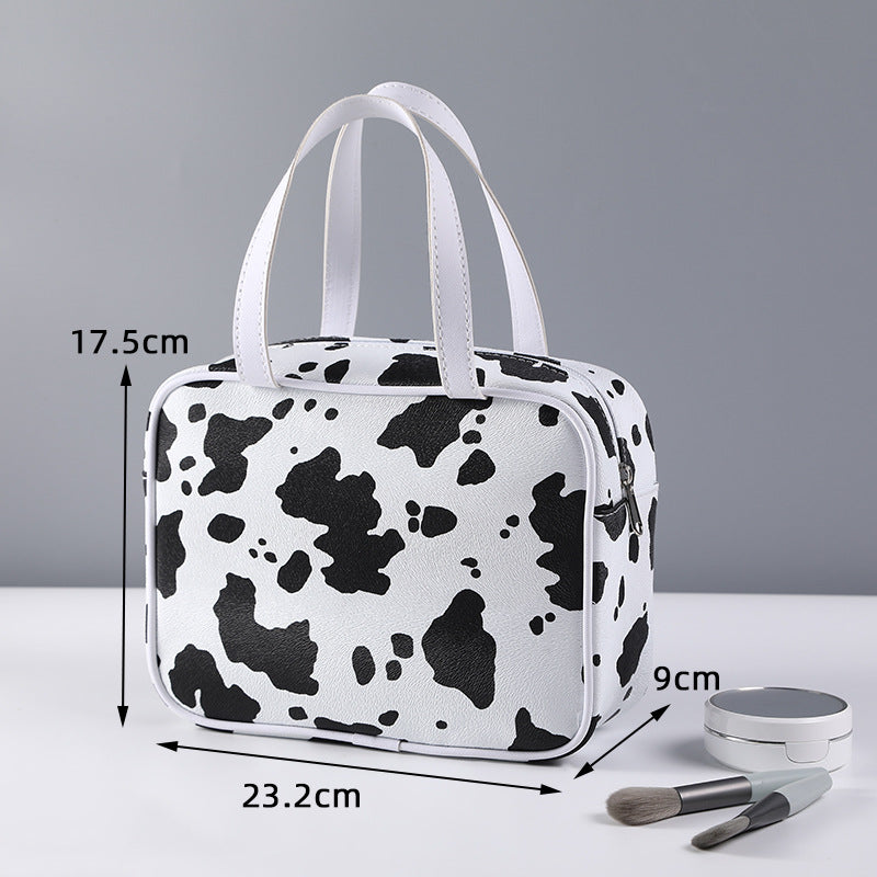 Wholesale Storage Bag Pu Creative Cow Pattern MOQ≥3 JWE-SB-Xiha001