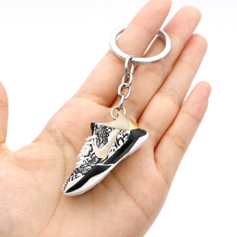 Wholesale keychain 3D three-dimensional sneakers toy jewelry pendant (F) JWE-KC-QLP032