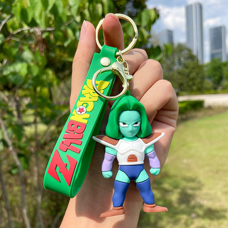 Wholesale Keychains For Backpacks Cartoon Goku Dragon Ball Series Keychain Pendant Car Ornament (M) JWE-KC-FeiRun077