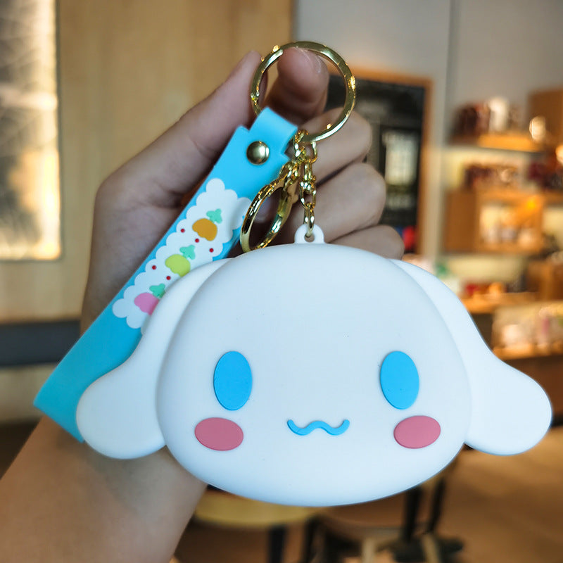 Wholesale Keychains PVC Hardware Cute Cartoon Animated Coin Purse (S) JWE-KC-YMeng019