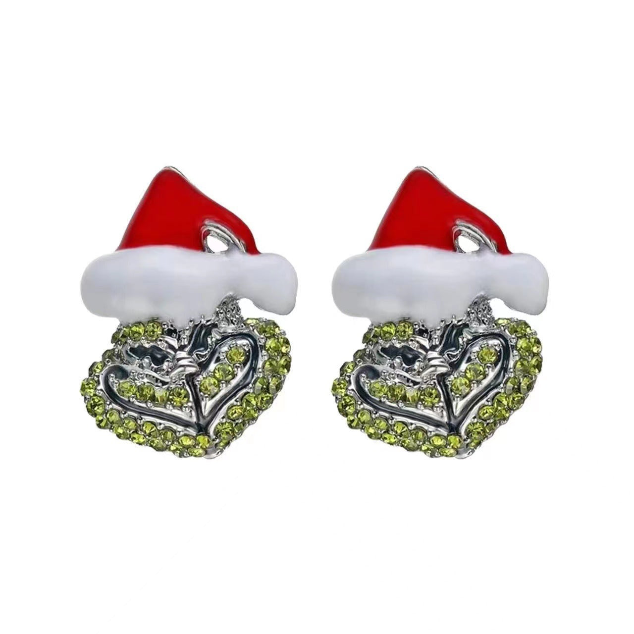 Wholesale Necklaces Alloy Rhinestone Christmas Collection   MOQ≥2 JWE-NE-JunZ005