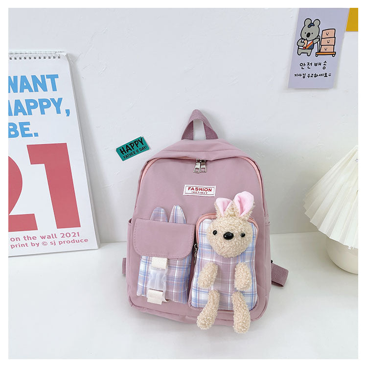 Wholesale cartoon bear bunny children backpack JWE-SD-KM017