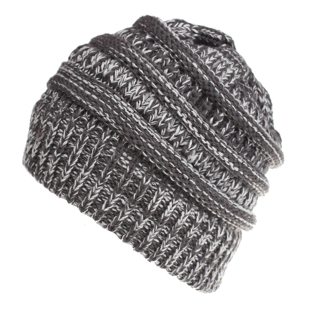 Wholesale Hat Acrylic Solid Color Wool Multifunctional Knitted Hat MOQ≥2 JWE-FH-SNan002