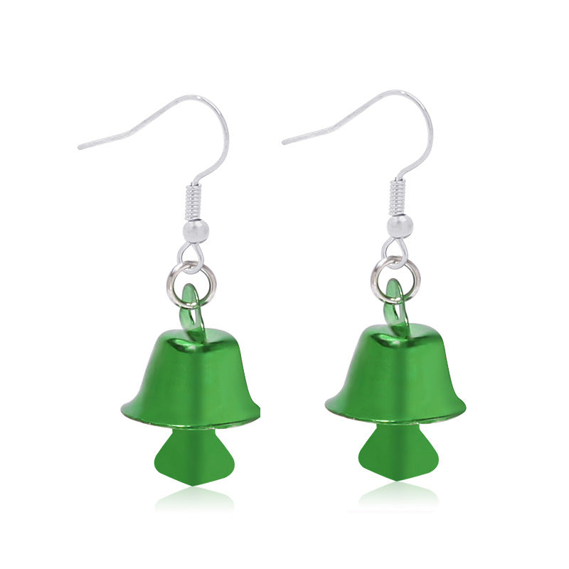 Wholesale Earrings Christmas Bells Bows MOQ≥5 JWE-ES-BinL002
