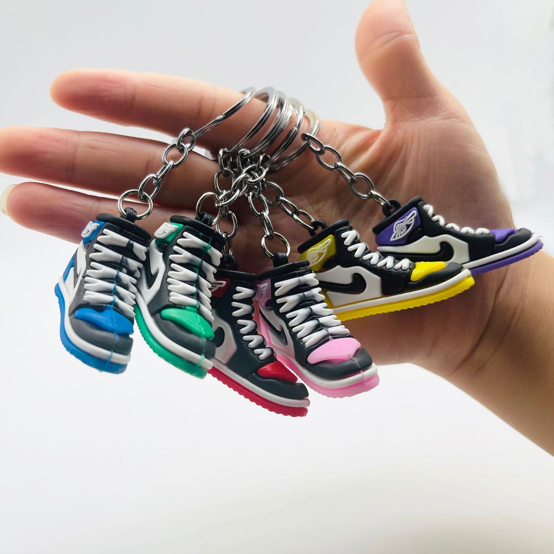 Wholesale Keychains PVC Faux Basketball Shoes (F) JWE-KC-XiangY041