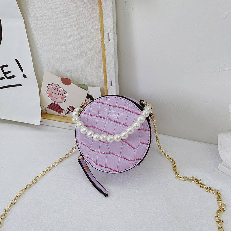 Wholesale girl princess pearl cute small shoulder messenger bag JWE-SD-JiaQ123