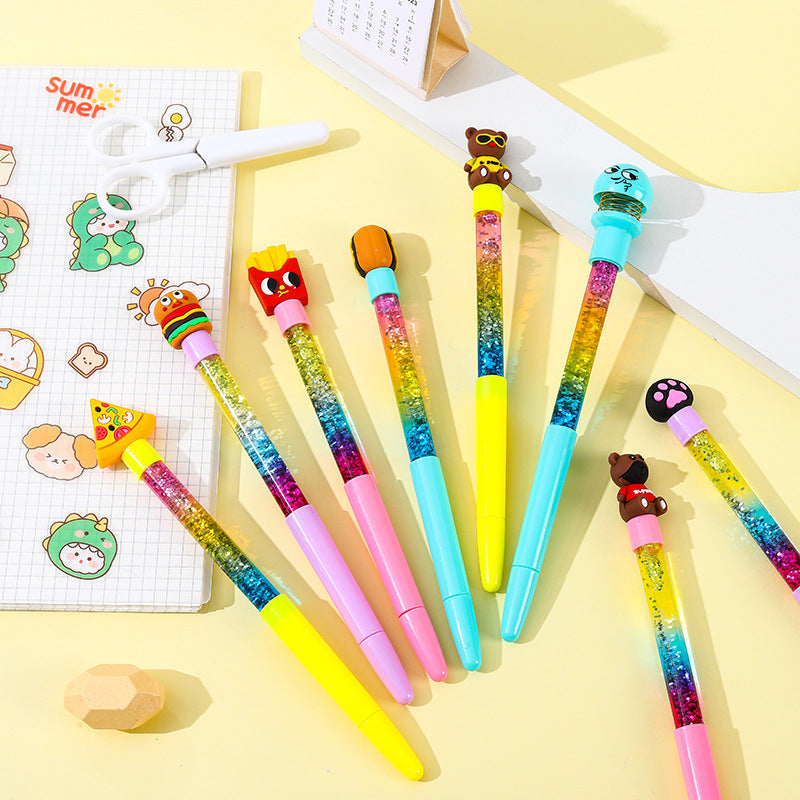 Wholesale Ballpoint Pen Plastic Cute MOQ≥2 JWE-BP-XingCh011