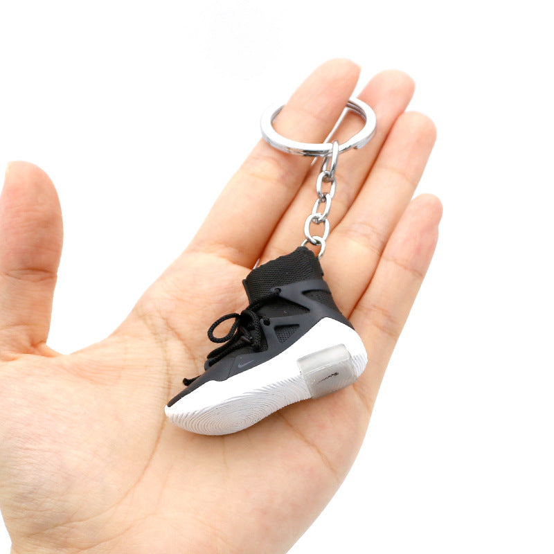Wholesale keychain 3D three-dimensional sneakers toy jewelry pendant (F) JWE-KC-QLP036