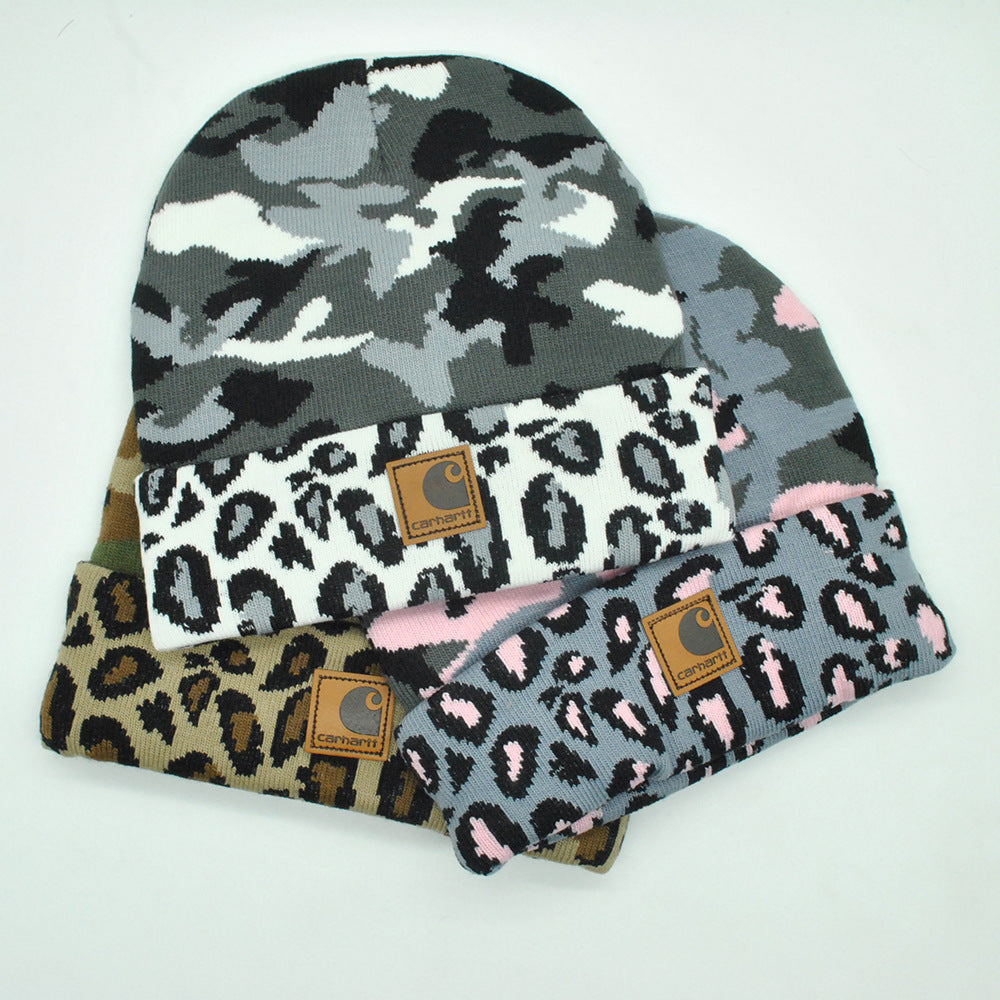 Wholesale Hat Acrylic Camouflage Leopard Knit Hat (F) JWE-FH-PNi008