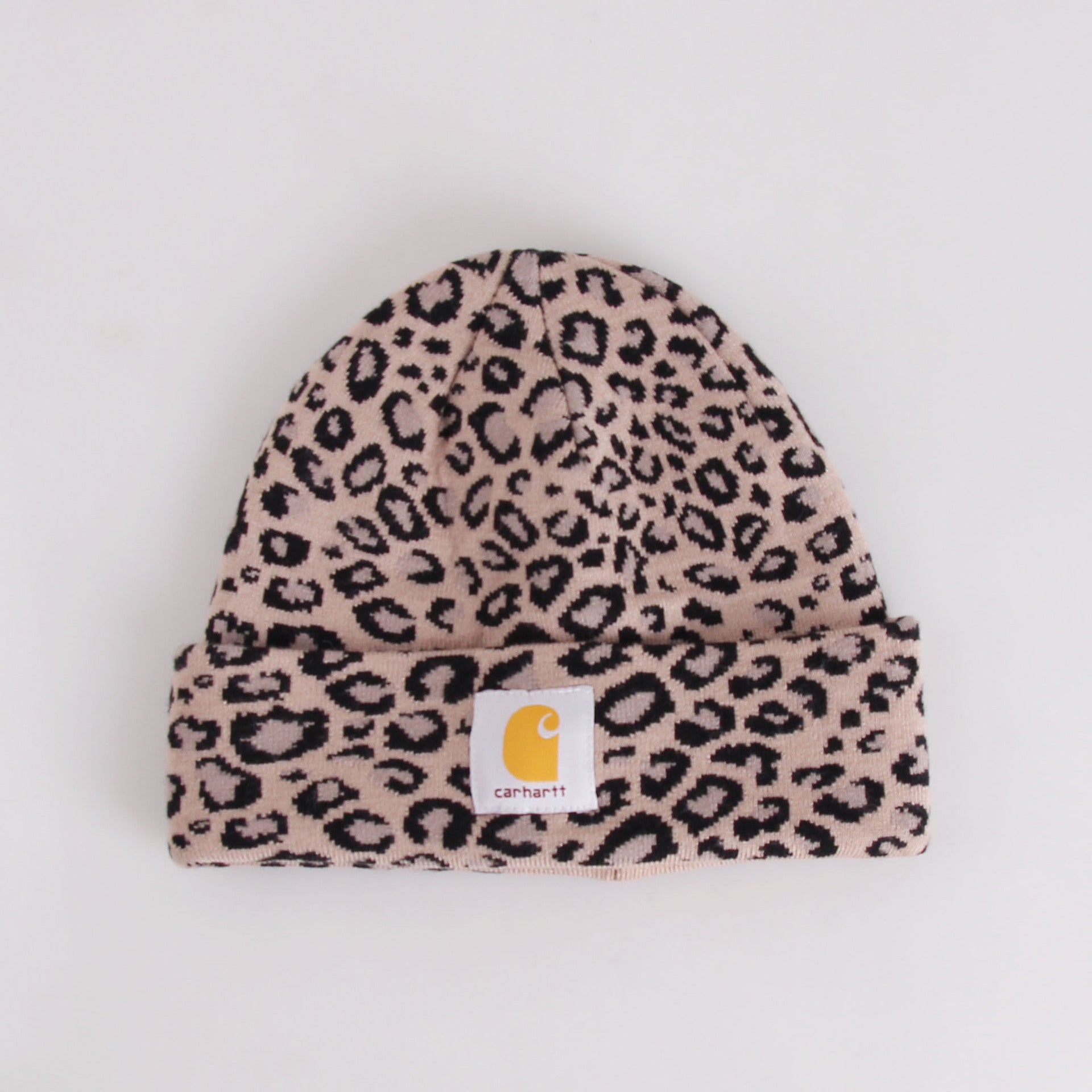 Wholesale Hat Acrylic Warm Leopard Jacquard Fabric Label Knit Cap (F) JWE-FH-XRong016