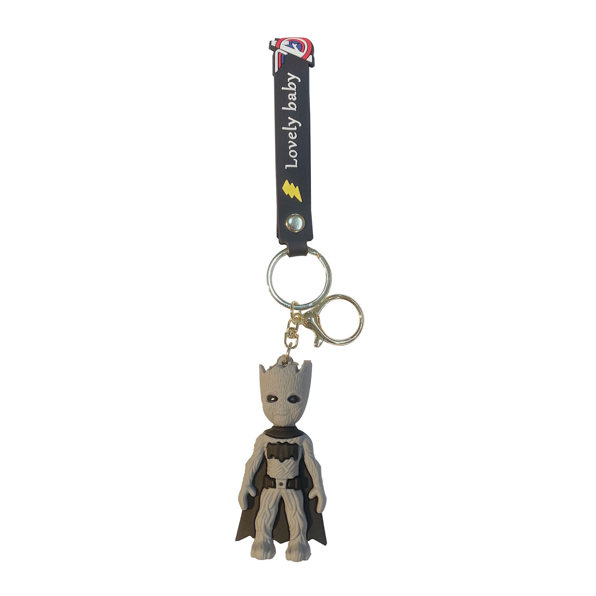 Wholesale Keychain PVC Soft Adhesive Cute Cartoon Doll Keychain (M) JWE-KC-JG274