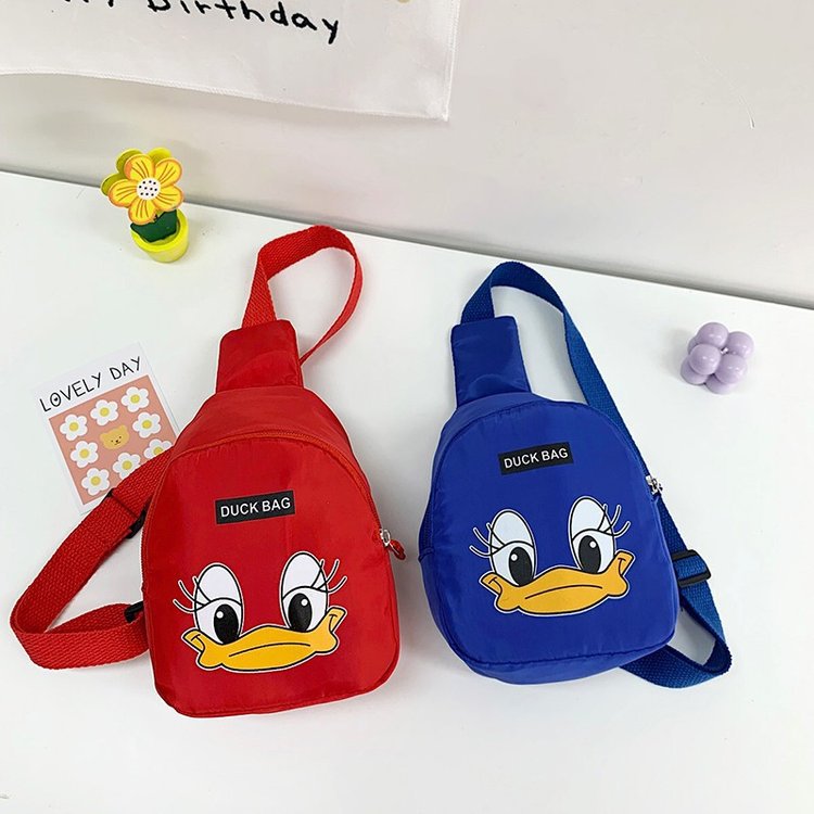Wholesale duck chest bag cartoon cute children bag JWE-SD-KR062