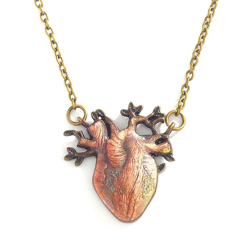 Wholesale alloy vintage tree root necklace JWE-NE-A316