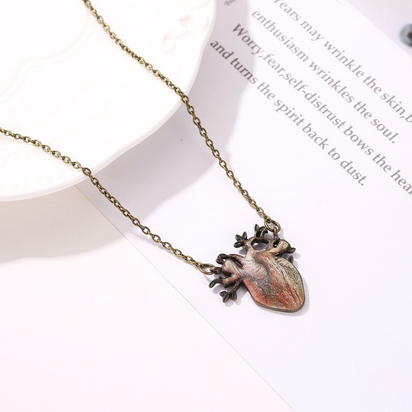 Wholesale alloy vintage tree root necklace JWE-NE-A316