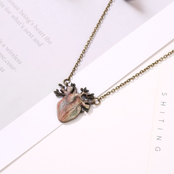 Wholesale alloy vintage tree root necklace JWE-NE-A316