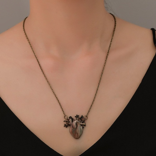 Wholesale alloy vintage tree root necklace JWE-NE-A316
