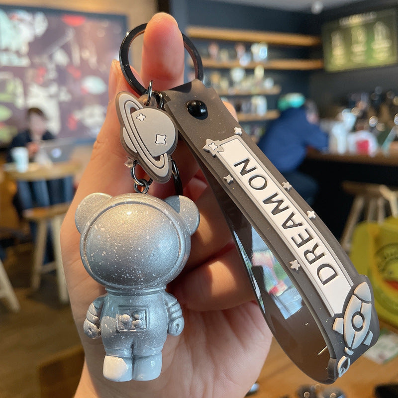 Wholesale Color Resin Metal Keychains JWE-KC-JG-010