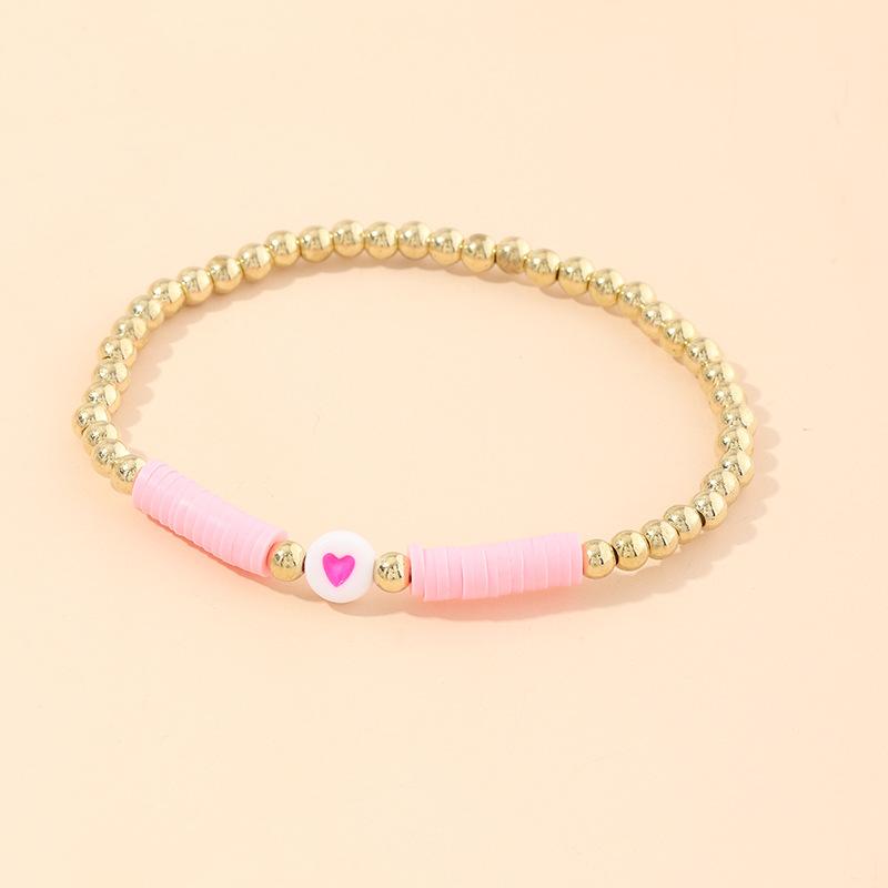 Wholesale color soft ceramic shell bracelets JWE-BT-e023