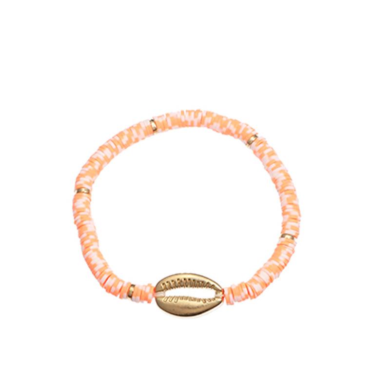 Wholesale color soft ceramic shell bracelets JWE-BT-e023