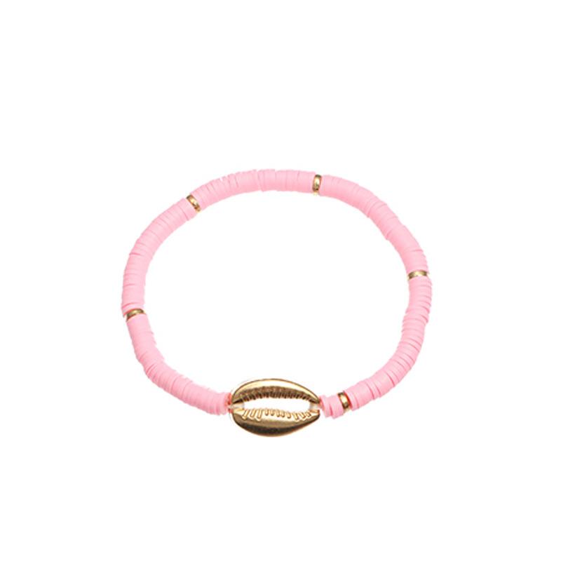 Wholesale color soft ceramic shell bracelets JWE-BT-e023