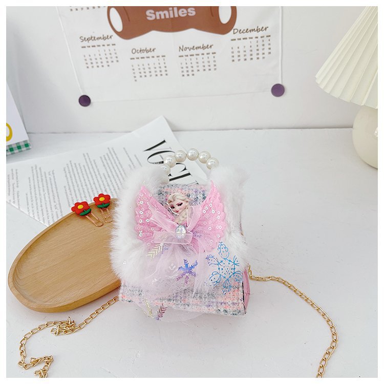 Wholesale cotton and linen mini cute kids handbag JWE-SD-KR043