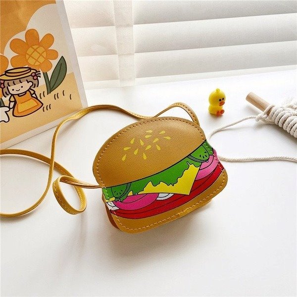 Wholesale PU lemon hamburger bag JWE-SD-KR024