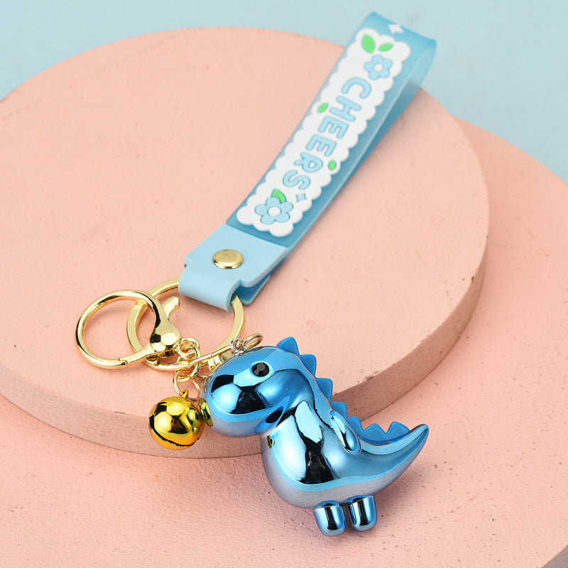 Wholesale resin colorful dinosaur keychain JWE-KC-WS076